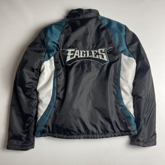 Philadelphia Eagles Womens M NFL Team Apparel Jacket Large Zip G-lll Football - Picture 1 of 16